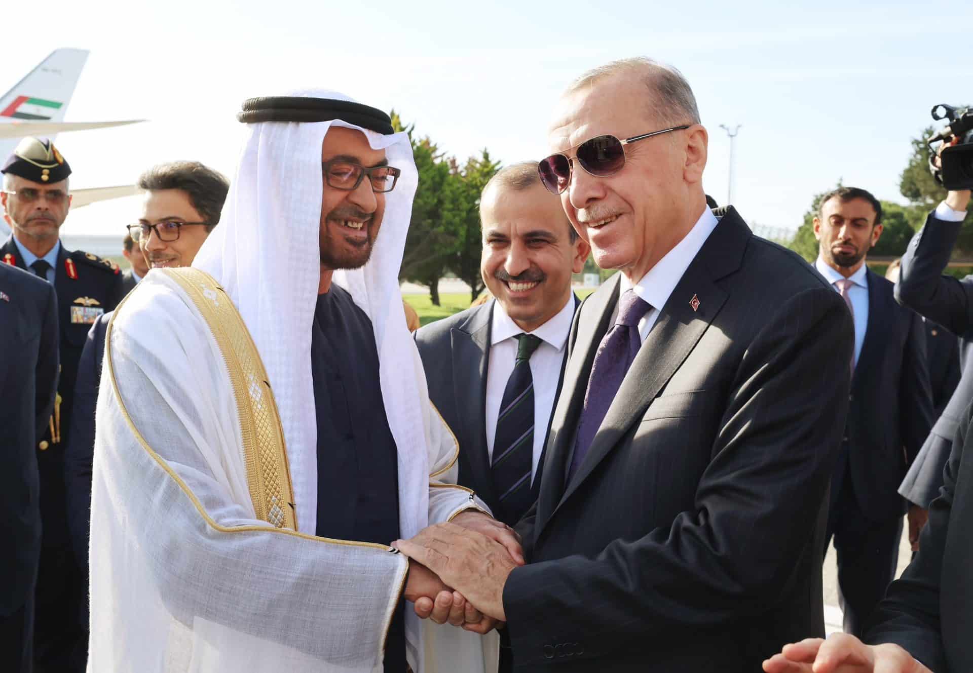 محمد بن زايد في تركيا
