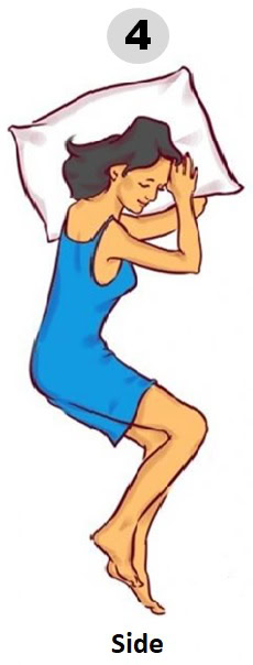 النوم على الجنب