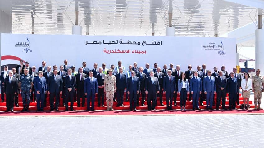 افتتاح محطة تحيا مصر
