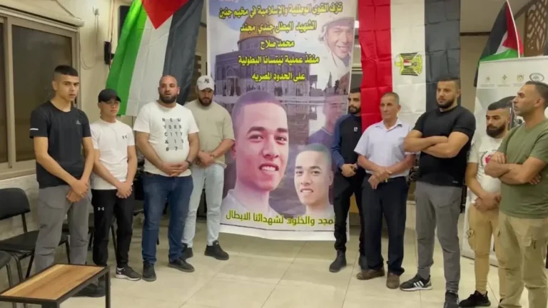 فلسطين ترد الاعتبار لجثمان الجندي المصري محمد صلاح بعد “الخذلان الكبير” (شاهد) عزاء محمد صلاح