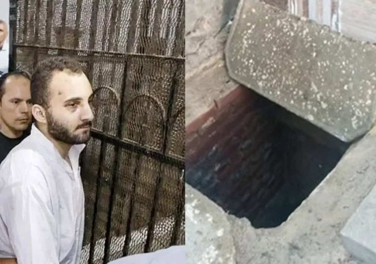 شاهد ما حدث داخل قبر قاتل نيرة أشرف وأثار جدلا واسعا في مصر