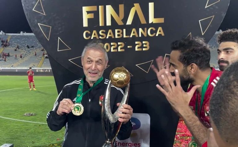 محمود كهربا في تتويج نهائي دوري أفريقيا
