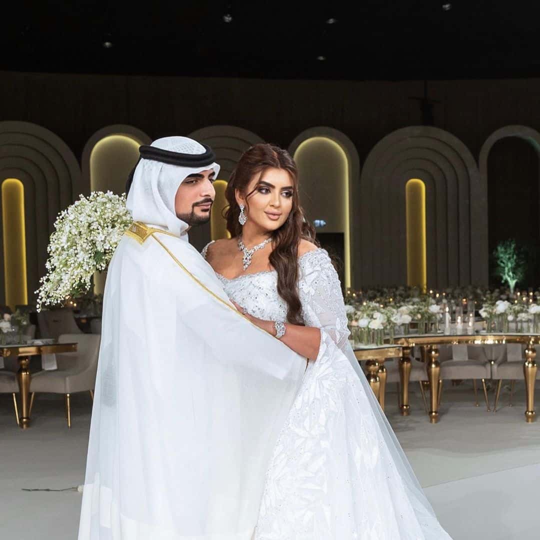  الشيخة مهرة و الشيخ مـانـع بن محمد بن راشد بن مـانـع آل مكتوم.