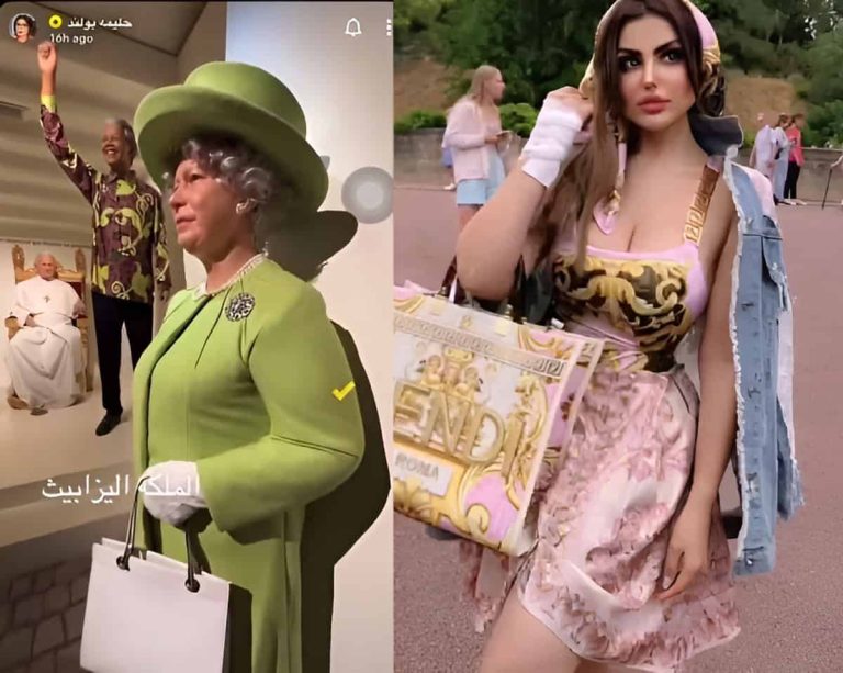 تعليق صادم من حليمة بولند على مجسم الملكة إليزابيث في متحف الشمع (فيديو)