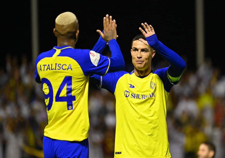 النصر السعودي في روطة بسبب رونالدو