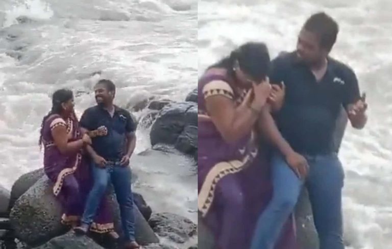 امرأة تدفع حياتها ثمناً لالتقاط صورة رومانسية مع زوجها