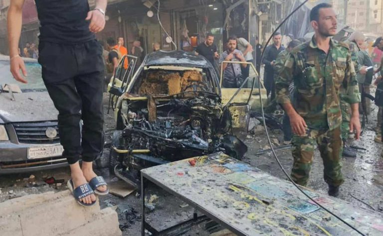 قتلى وجرحى ولحظات رعب.. فيديو الانفجار المروع بالسيدة زينب في دمشق