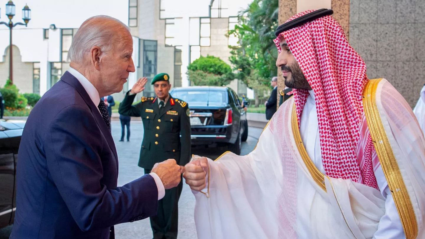 بايدن ومحمد بن سلمان