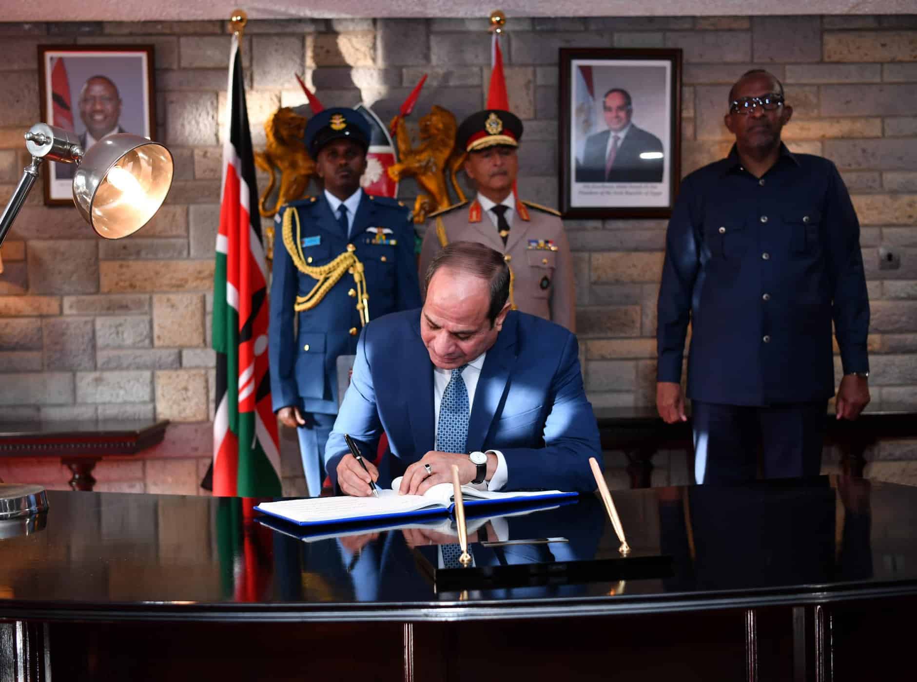 عبد الفتاح السيسي في كينيا