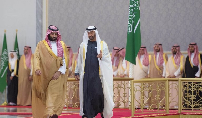 محمد بن زايد ومحمد بن سلمان