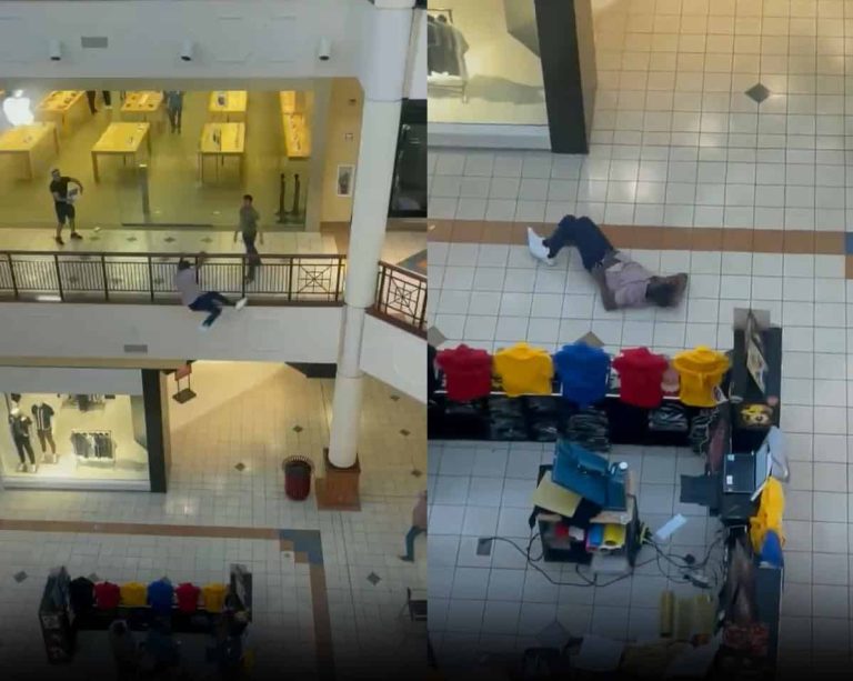 30 مليون مشاهدة لسارق “بائس الحظ” بعد سرقة متجر آبل Apple (فيديو) سقوط سارق من الطابق الثاني بعد سرقته أحد متاجر شركة آبل Apple