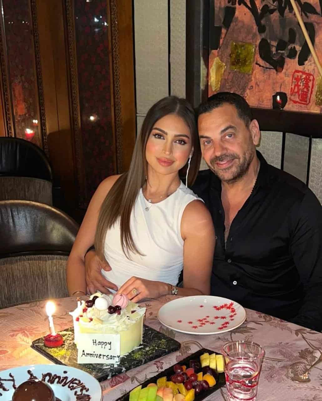 طارق العريان يفجر مفاجأة ويحتفل بذكرى علاقته بنيكول سعفان