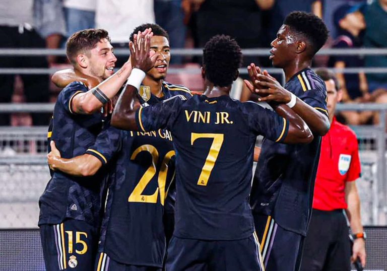 مباراة ريال مدريد ضد ميلان