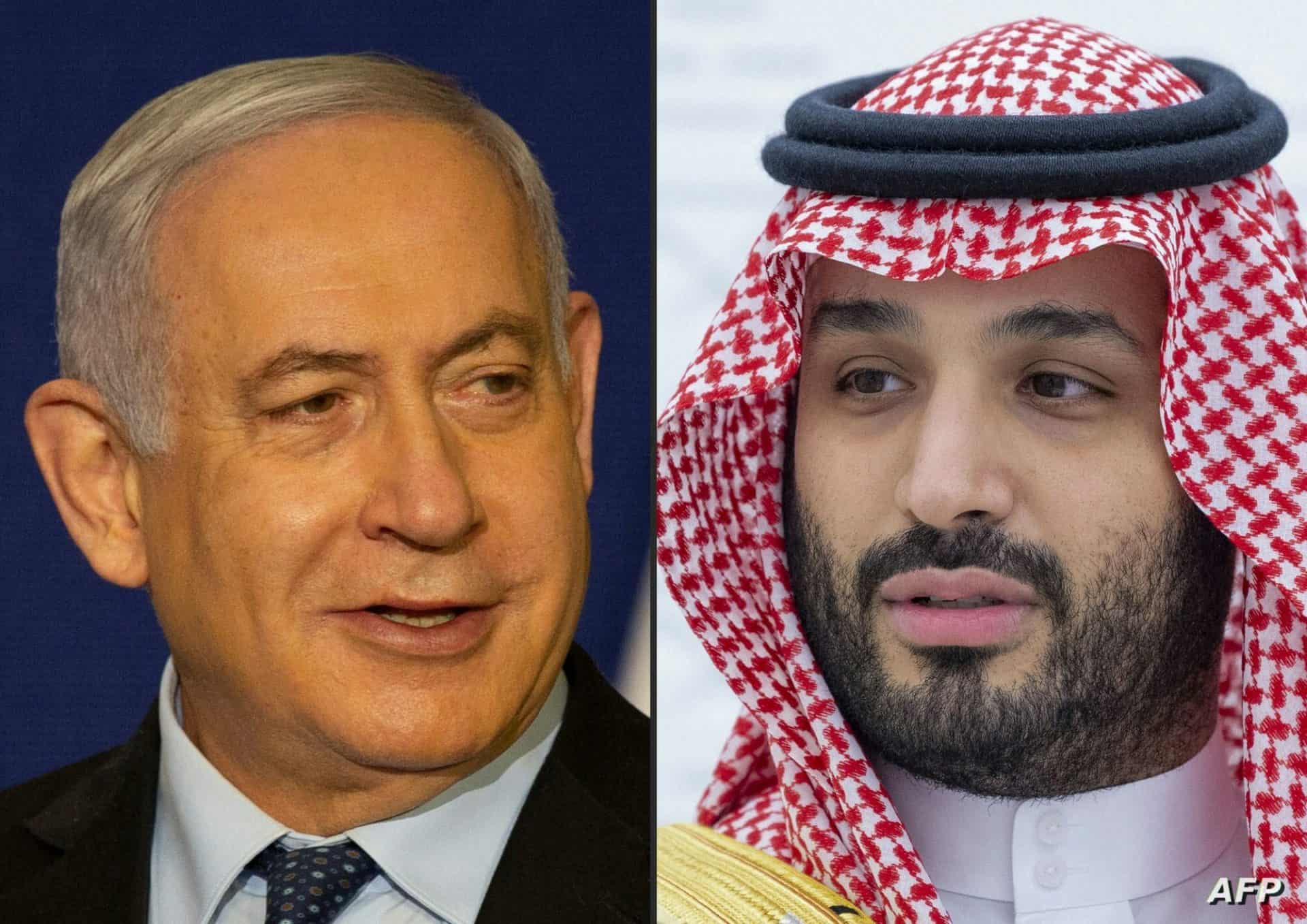 محمد بن سلمان ونتنياهو
