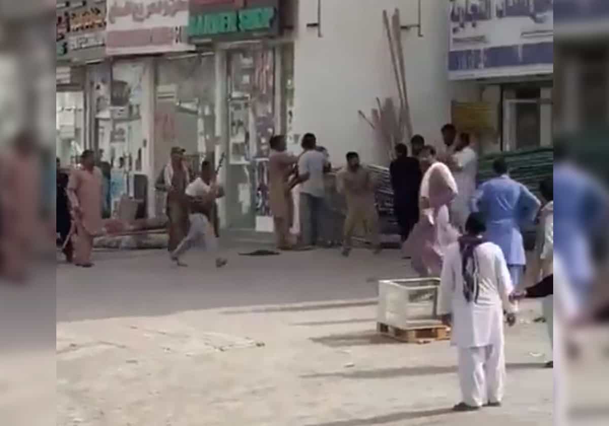 مشاجرة جماعية بين وافدين في منطقة الحيل بسلطنة عمان