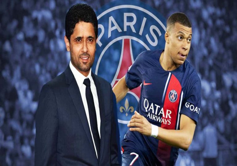ناصر الخليفي ومبابي