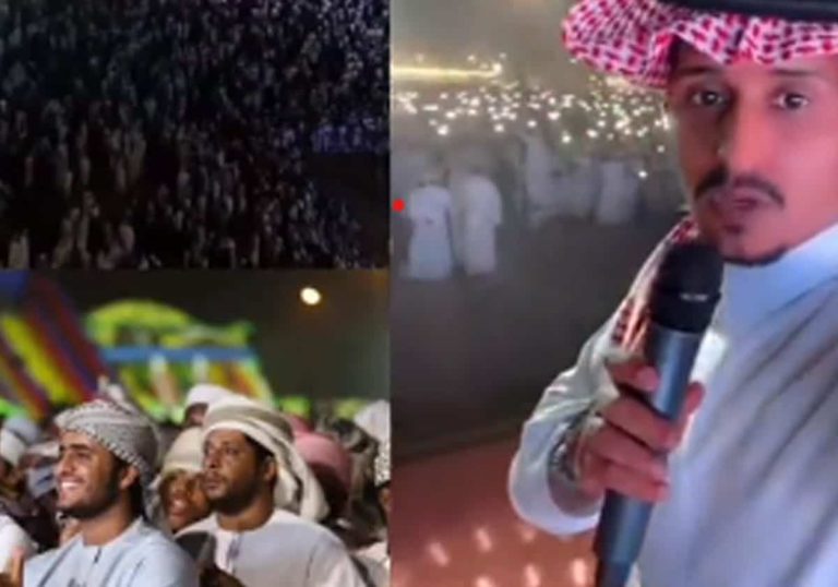 غريب آل مخلص ينسحب من حفل بسلطنة عمان بعد سقوط إصابات وحالات اختناق