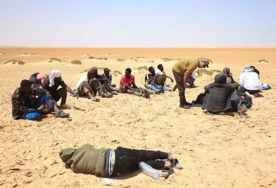 المهاجرين الأفارقة في تونس