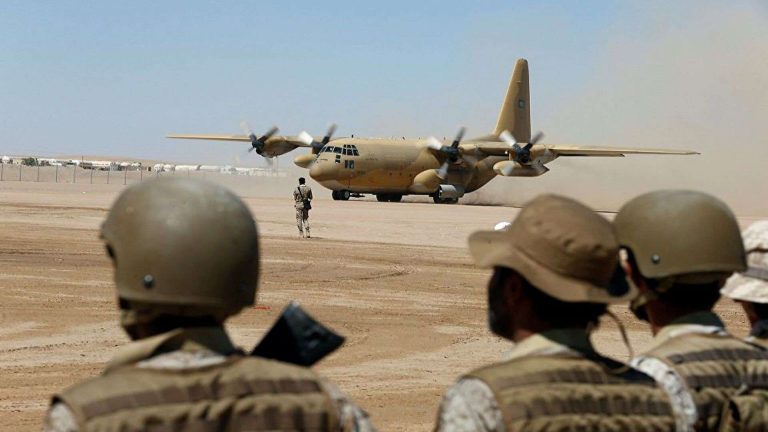 أخيرا وبعد مماطلات..التحالف العربي بقيادة السعودية يقر باستهداف صالة العزاء بصنعاء التحالف العربي