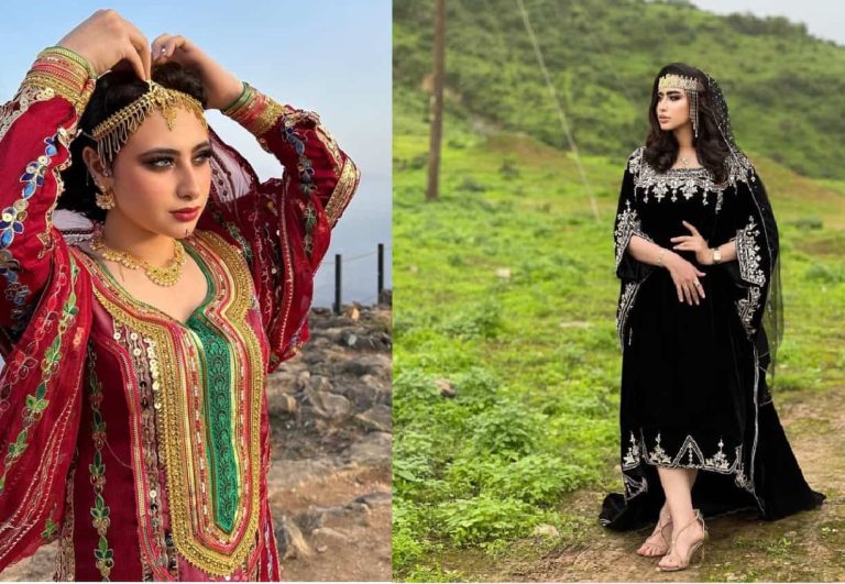 إطلالة لينا خالد المثيرة من صلالة بالثوب الظفاري تثير حفيظة العمانيين المؤثرة العمانية لينا خالد