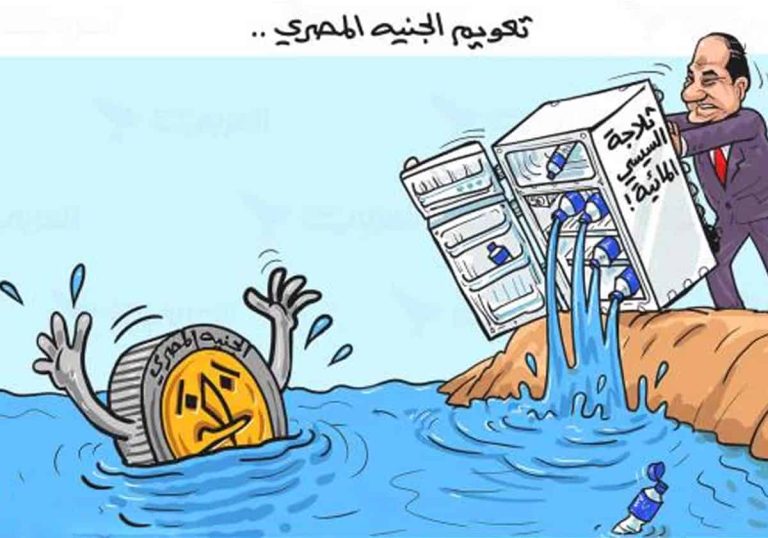 موعد تعويم الجنيه أمام الدولار.. والسيسي قد لا يكون رئيسا لمصر حينها تعويم الجنيه المصري