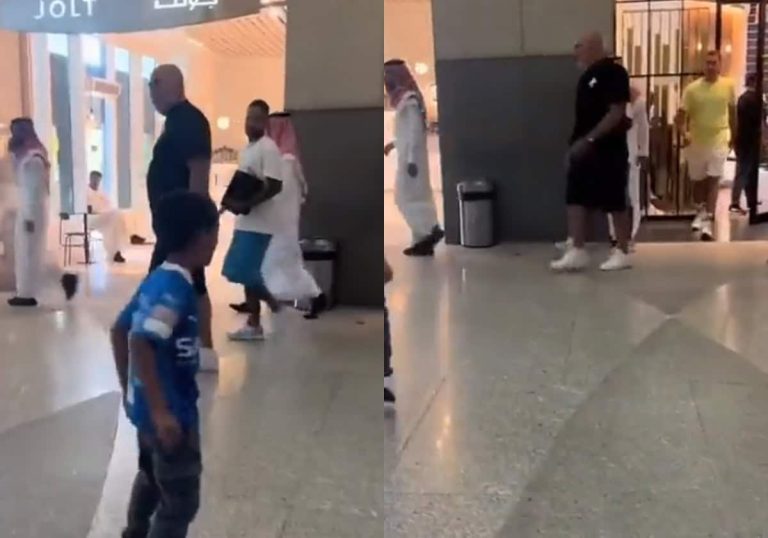 حارس نيمار المرعب في السعودية.. طفل يبكي بسببه ونجم الهلال يمسح دموعه حارس نيمار المرعب في السعودية.. طفل يبكي بسببه ونجم الهلال يمسح دموعه
