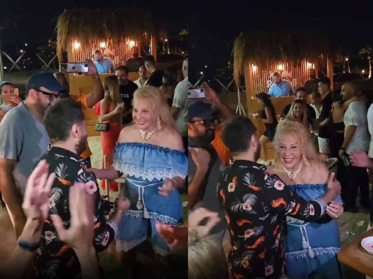فيديو رقص نادية الجندي وتامر حسني يثير الجدل بعد طلاقه من بسمة بوسيل! رقص نادية الجندي مع تامر حسني
