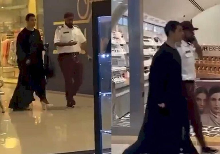 "شاب العباءة" اتضح أنه مصري بعد القبض عليه وتم ترحيله من السعودية