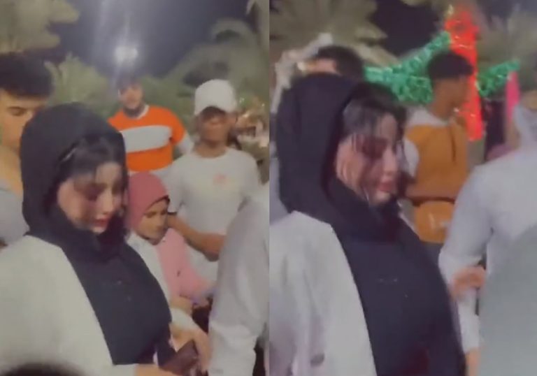 بعد انتشار مقطعها الجنسي.. تحرش جماعي بفاطمة الخالدي في العراق