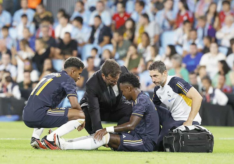 ريال مدريد وإصابة فينيسيوس جونيو