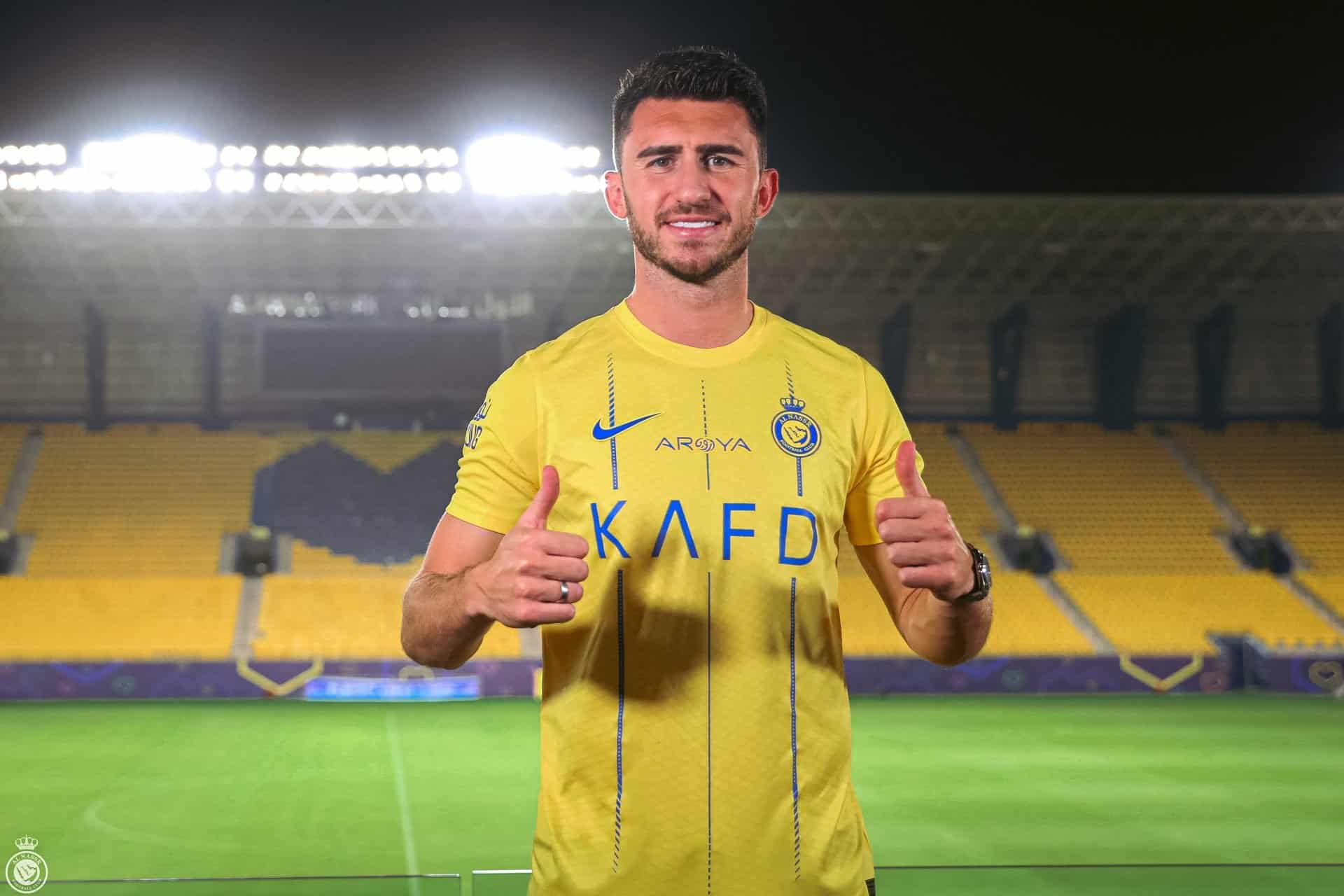 لابورت بقميص النصر