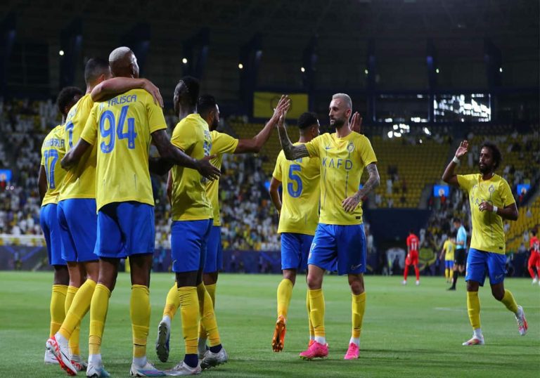 مباراة النصر ضد الفتح في الدوري السعودي