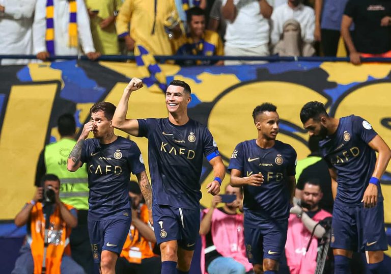 هدافي الدوري السعودي 2023 بعد ثنائية رونالدو