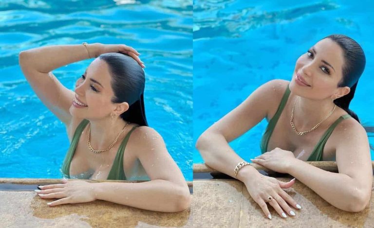 نسرين طافش في المسبح