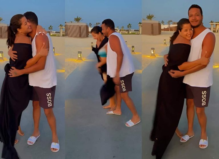 منى فاروق تمارس حركات غير بريئة مع شقيقها بفيديو مثير للجدل! (شاهد)