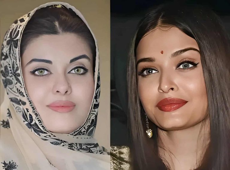 آيشواريا راي باتشان بالحجاب .. هل اعتنقت “كنة” أميتاب باتشان الإسلام؟ (شاهد) آيشواريا راي باتشان بالحجاب في صورة مثيرة للجدل