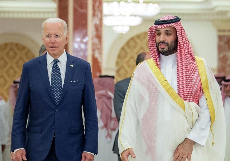 جو بايدن ومحمد بن سلمان