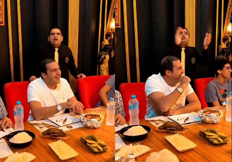 زفة الكوارع مع عمرو خالد تثير السخرية: “تضرع وخشوع في قصر الكبابجي” (فيديو) زفة الكوارع مع عمرو خالد تثير السخرية: "تضرع وخشوع في قصر الكبابجي" (فيديو)