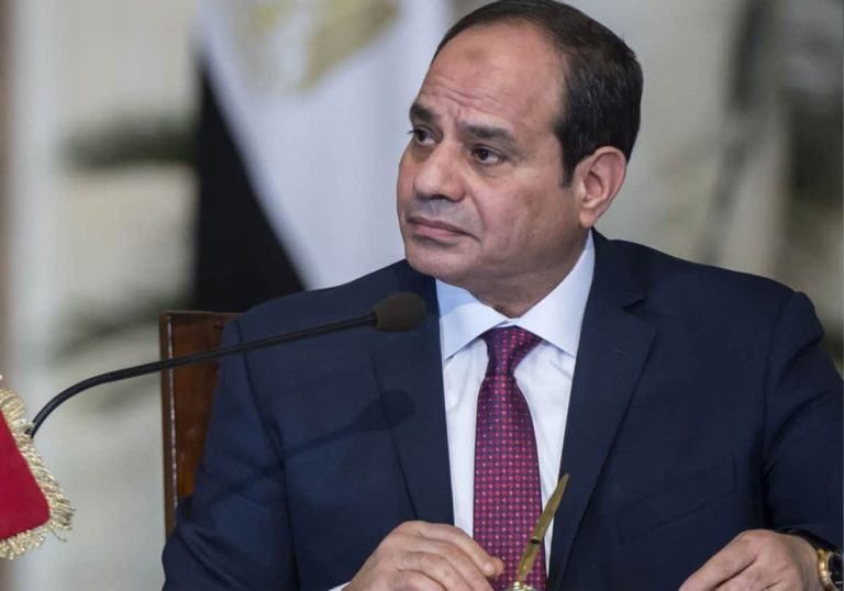 الرئيس المصري عبد الفتاح السيسي