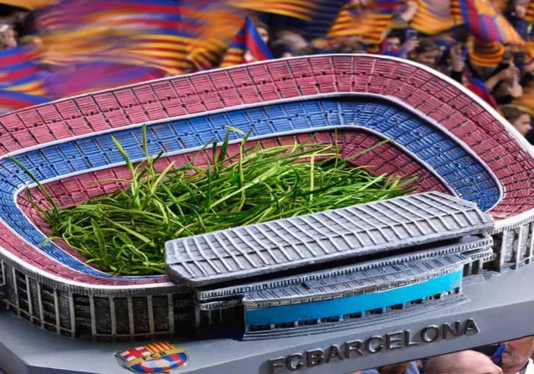 برشلونة يفتح متجراً لبيع عشب ملعب الكامب نو.. وهذا سعره (شاهد) بيع عشب الكامب نو