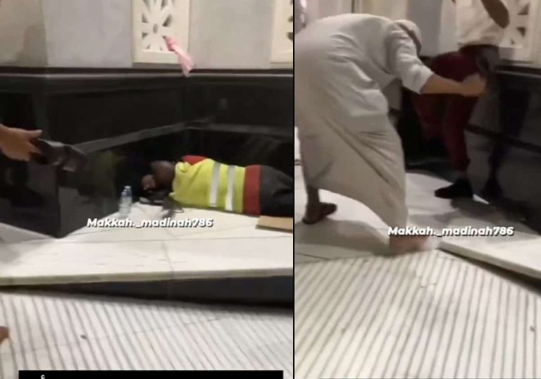 فأر في الحرم المكي