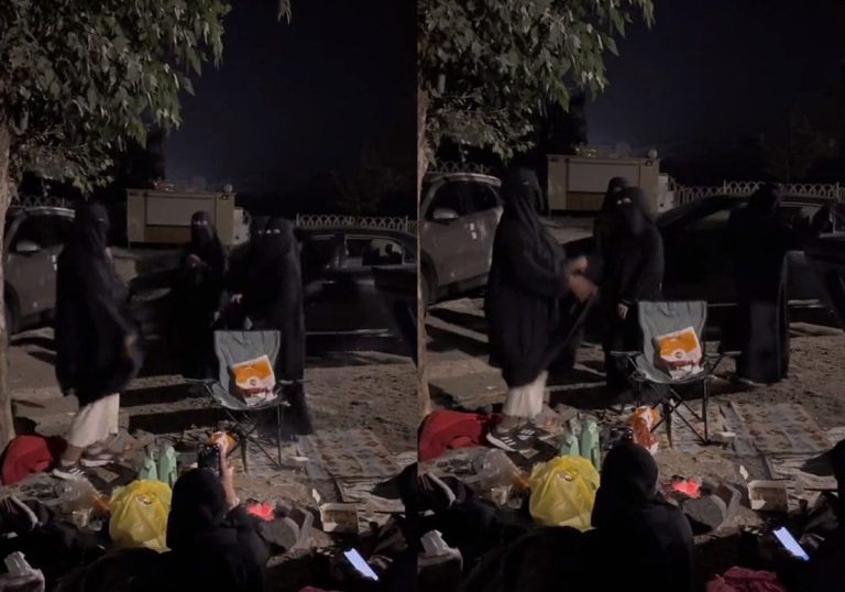 كشتة بنات.. سعوديات يرقصن بغنج على لحن أغنية للمصرية أنغام (فيديو) كشتة بنات ... سعوديات يرقصن بغنج على لحن أغنية للمصرية أنغام "فيديو"
