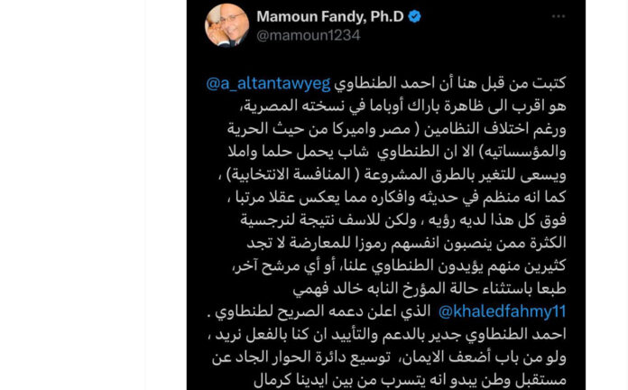 مأمون فندي