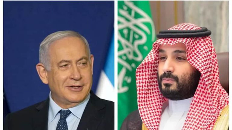 محمد بن سلمان وبنيامين نتنياهو