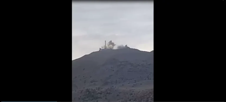 لحظة قصف حزب الله 3 مواقع إسرائيلية في مزارع شبعا