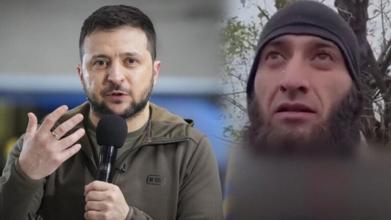 المقاتل الأوكراني الذي هاجم زيلينسكي