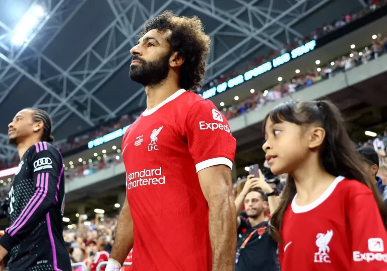 محمد صلاح لاعب ليفربول