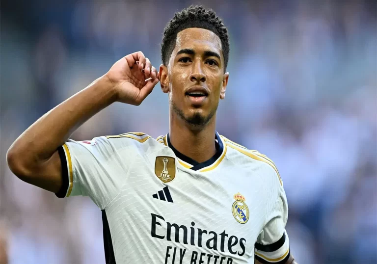 بيلينغهام يُعادل رقم رونالدو القياسي في الدوري الإسباني الممتاز (فيديو) جود بيلينغهام الإنجليزي