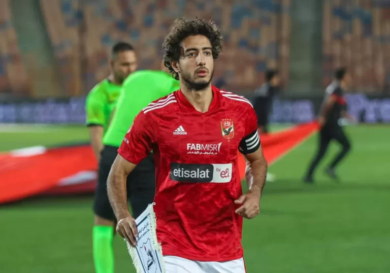 محمد هاني لاعب الأهلي المصري يُواصل تضامنه مع فلسطين بهذه التغريده (صور) المصري محمد هاني