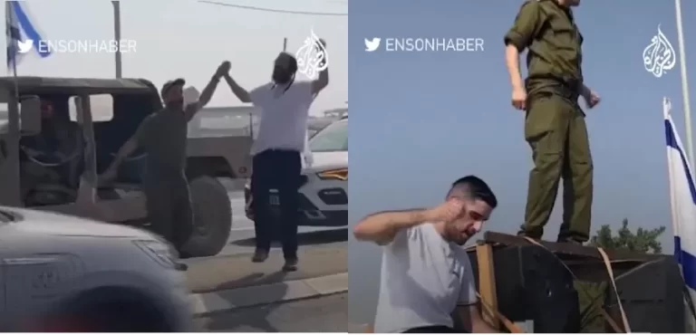 مستوطنون يرقصون ويغنون احتفاءً بإبادة الفلسطينيين في غزة (فيديو) مستوطنون يرقصون ويغنون احتفاءً بإبادة الفلسطينيين في غزة